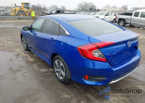 2019 Honda Civic Lx из США, поврежденный, VIN 2HGFC2F62KH569635